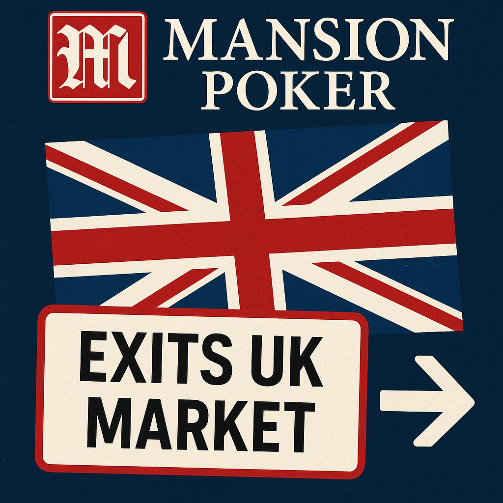 Mansion Poker Exits UK Market
