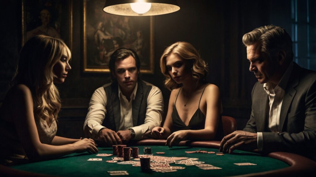 playing poker